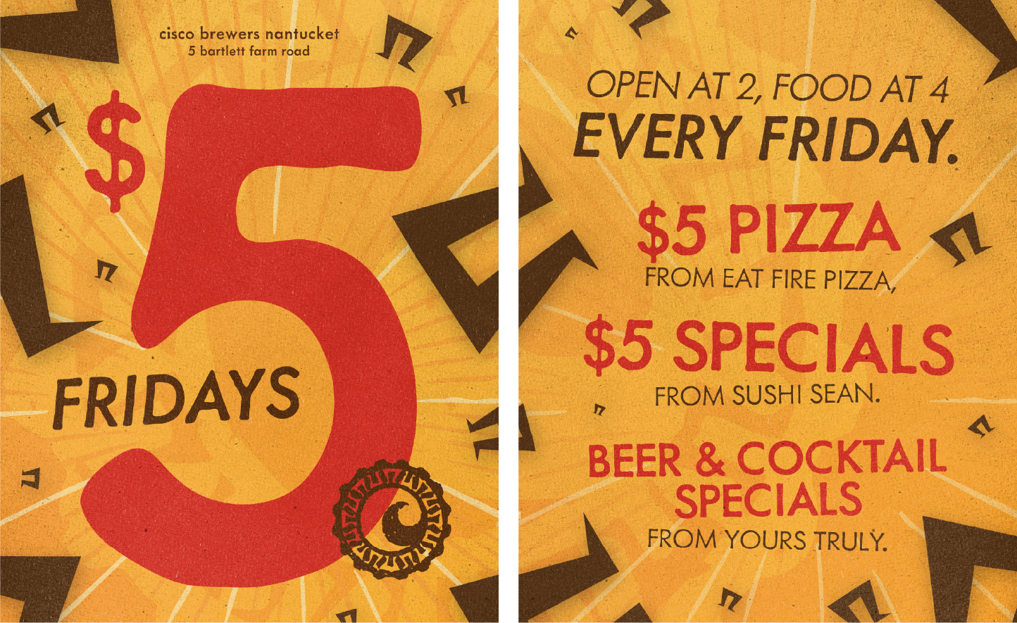 5 Fridays event grid