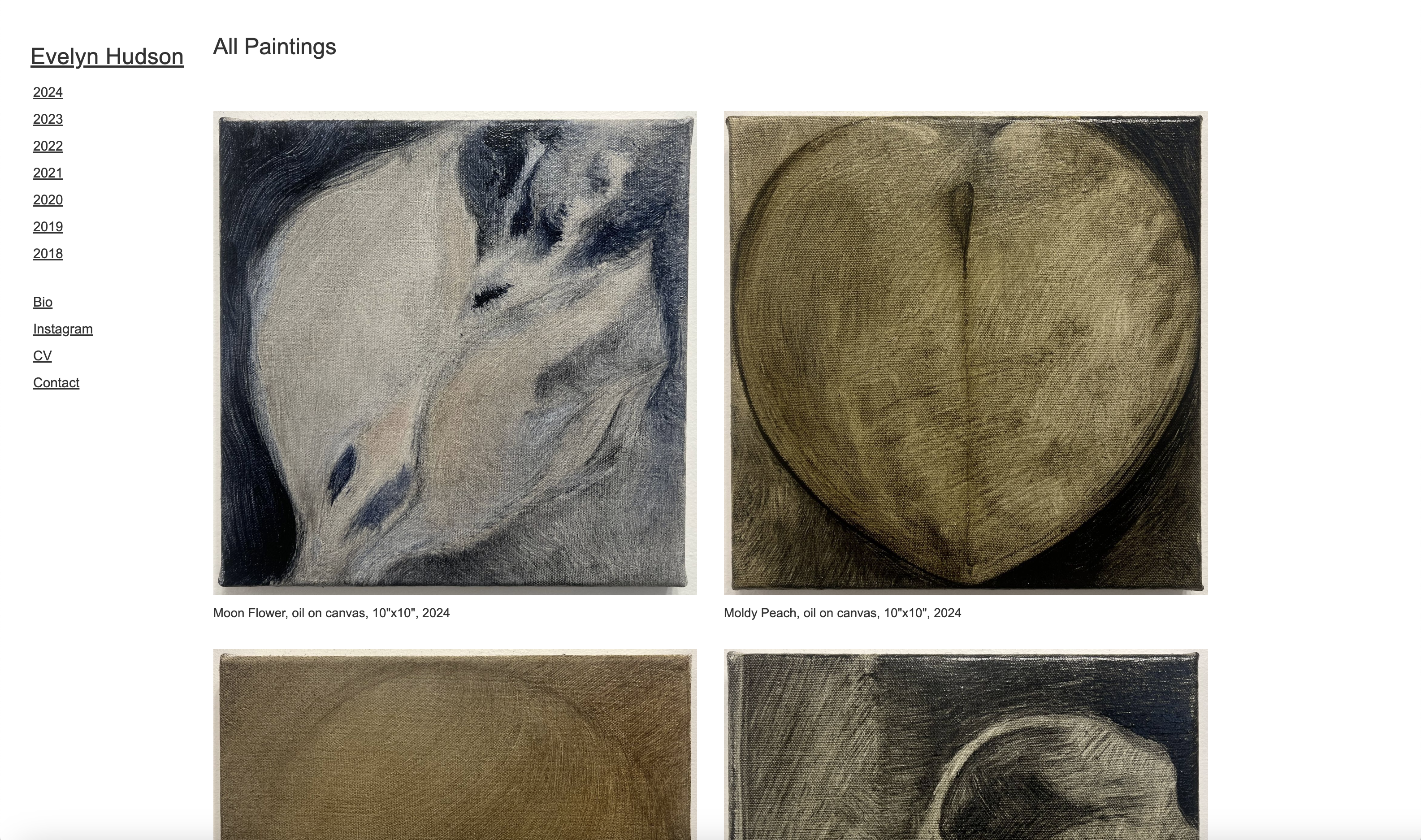 Evelyn Hudson fine art portfolio